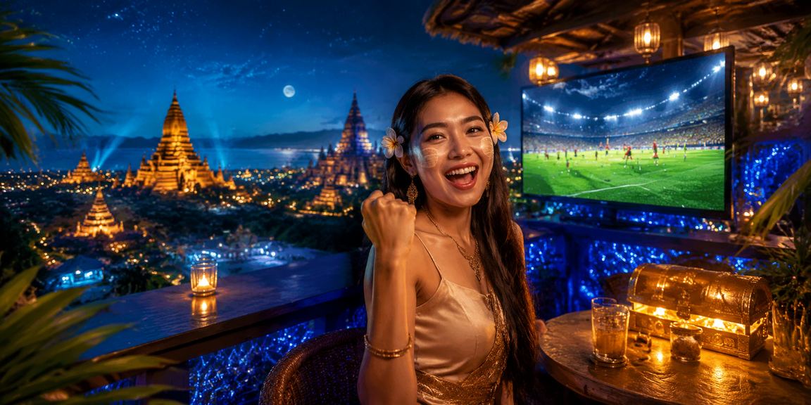 မြန်မာ့ကာစီနို ပေါ်တွင် ပျော်ရွှင်စွာ ကစားနေသော လူများ