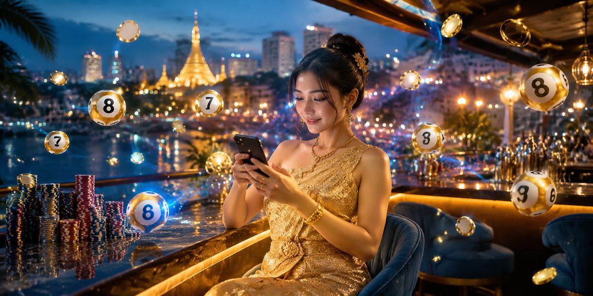 ရန်ကုန် ဆူလေဘုရားနားက 3D ၂လုံး၃လုံးထီ ဖြတ်သန်းနေသည့် လေ့လာမှုပုံ